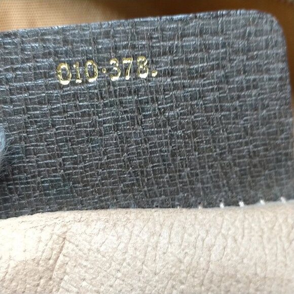 Vintage Gucci Clutch Sherry Line Brown PVC Crossbody Bag mon621-101625 - Picture 15 of 16